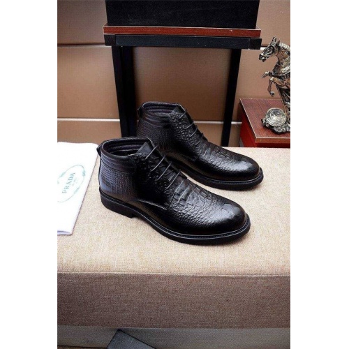 Prada Boots For Men #546252 $85.00 USD, Wholesale Replica Prada Boots