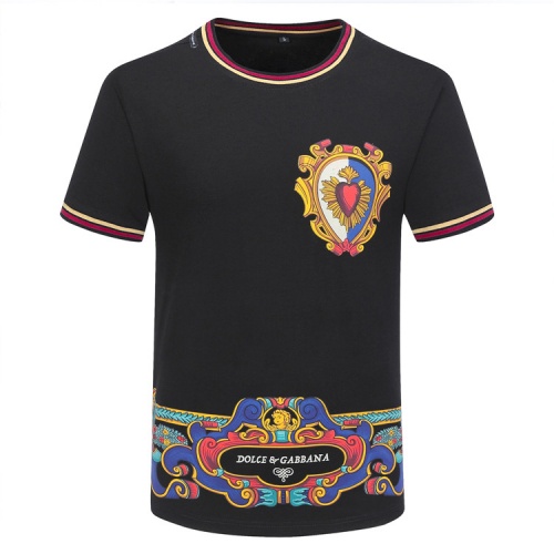 Dolce &amp; Gabbana D&amp;G T-Shirts Short Sleeved For Men #546301 $27.00 USD, Wholesale Replica Dolce &amp; Gabbana D&amp;G T-Shirts