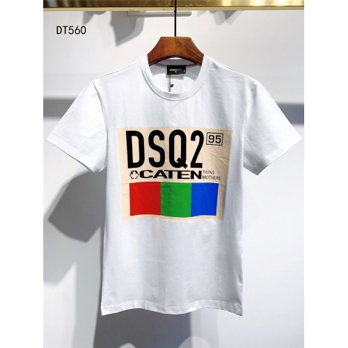 Dsquared T-Shirts Short Sleeved For Men #546458 $25.00 USD, Wholesale Replica Dsquared T-Shirts
