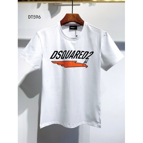 Dsquared T-Shirts Short Sleeved For Men #546465 $25.00 USD, Wholesale Replica Dsquared T-Shirts