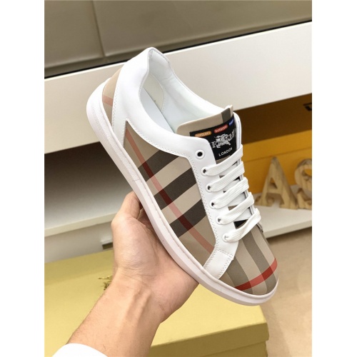 Replica Burberry Casual Shoes For Men #546529 $76.00 USD for Wholesale