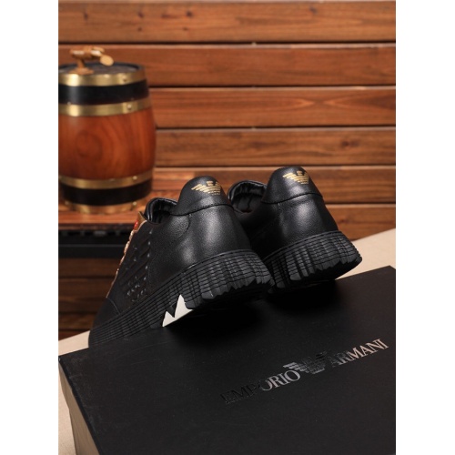 Replica Armani Casual Shoes For Men #546598 $76.00 USD for Wholesale