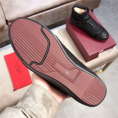 Replica Salvatore Ferragamo High Tops Shoes For Men #546642 $102.00 USD for Wholesale