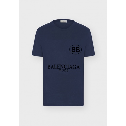 Balenciaga T-Shirts Short Sleeved For Men #547257 $27.00 USD, Wholesale Replica Balenciaga T-Shirts