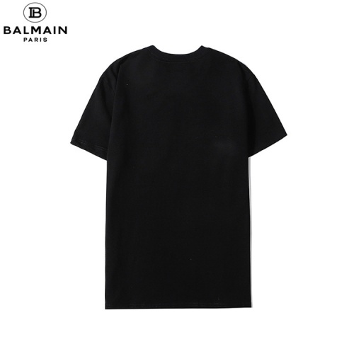Replica Balmain T-Shirts Short Sleeved For Unisex #547452 $28.00 USD for Wholesale