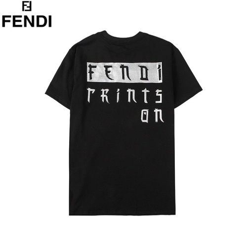 Replica Fendi T-Shirts Short Sleeved For Unisex #547474 $35.00 USD for Wholesale