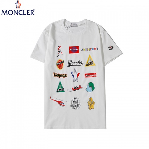 Moncler T-Shirts Short Sleeved For Unisex #547548 $30.00 USD, Wholesale Replica Moncler T-Shirts