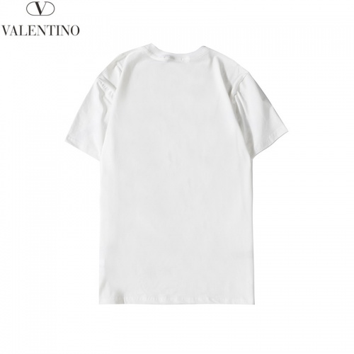 Replica Valentino T-Shirts Short Sleeved For Unisex #547566 $28.00 USD for Wholesale
