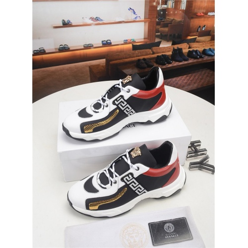 Versace Casual Shoes For Men #547797 $80.00 USD, Wholesale Replica Versace Shoes