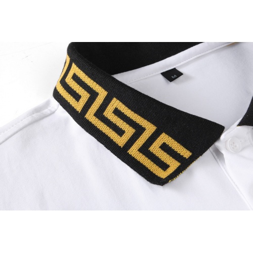 Replica Versace T-Shirts Short Sleeved For Men #548023 $29.00 USD for Wholesale