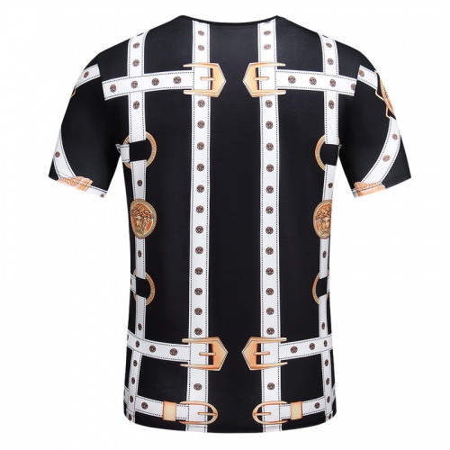 Replica Versace T-Shirts Short Sleeved For Men #548033 $29.00 USD for Wholesale