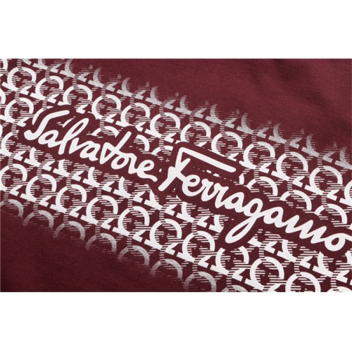 Replica Salvatore Ferragamo T-Shirts Short Sleeved For Men #548141 $24.00 USD for Wholesale