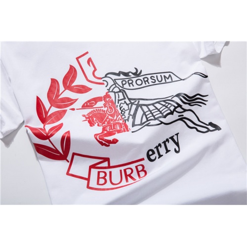 Replica Burberry T-Shirts Short Sleeved For Men #548192 $24.00 USD for Wholesale