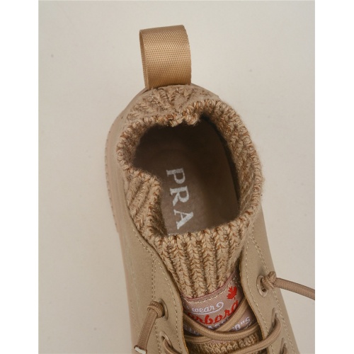 Replica Prada High Tops Shoes For Men #548194 $76.00 USD for Wholesale