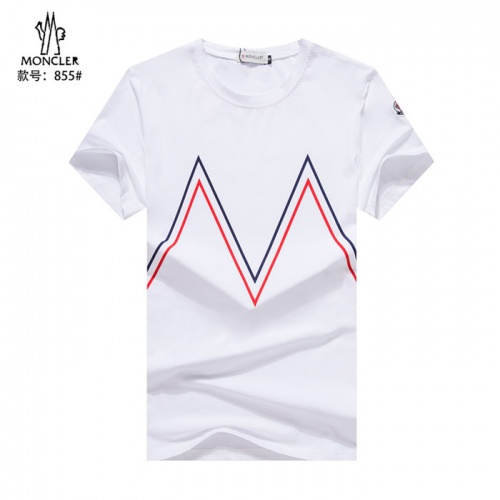 Moncler T-Shirts Short Sleeved For Men #548195 $24.00 USD, Wholesale Replica Moncler T-Shirts