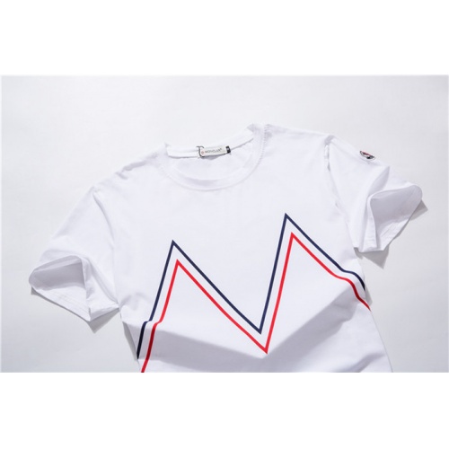 Replica Moncler T-Shirts Short Sleeved For Men #548195 $24.00 USD for Wholesale