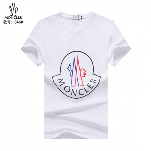 Moncler T-Shirts Short Sleeved For Men #548199 $24.00 USD, Wholesale Replica Moncler T-Shirts