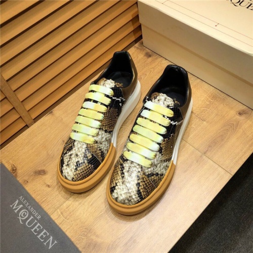 Replica Alexander McQueen Casual Shoes For Men #548568 $82.00 USD for Wholesale
