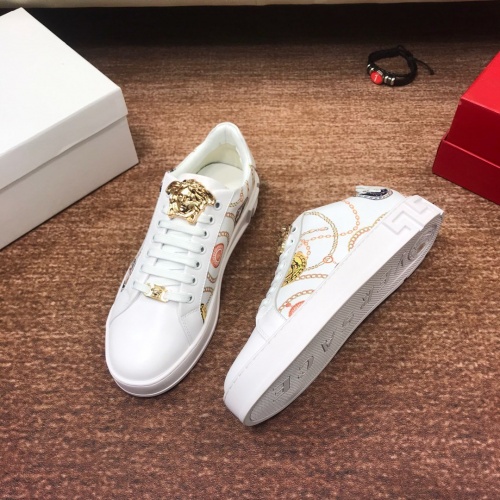 Replica Versace Casual Shoes For Men #549483 $76.00 USD for Wholesale