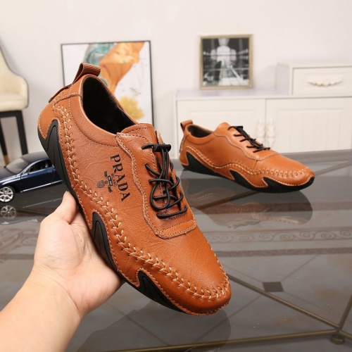 Prada Casual Shoes For Men #549503 $76.00 USD, Wholesale Replica Prada Casual Shoes