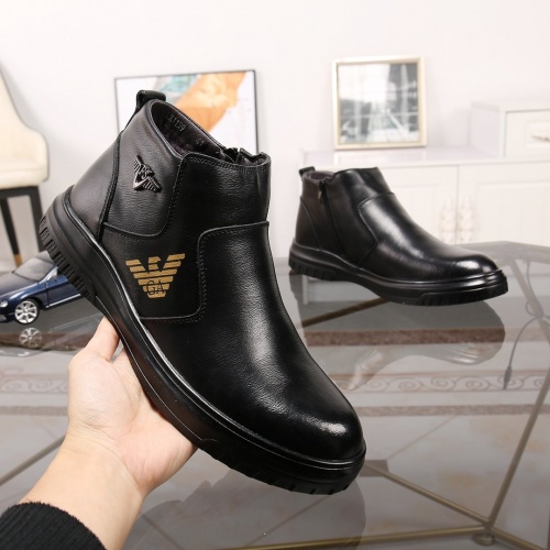Armani Boots For Men #549508 $80.00 USD, Wholesale Replica Armani Boots