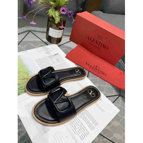Valentino Slippers For Women #549704 $60.00 USD, Wholesale Replica Valentino Slippers