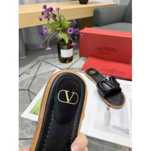 Replica Valentino Slippers For Women #549704 $60.00 USD for Wholesale