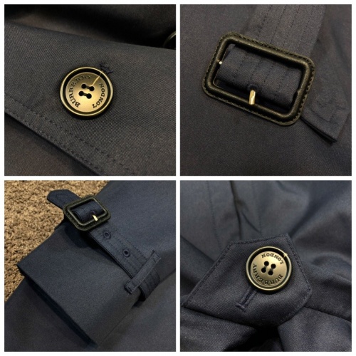 Replica Burberry Windbreaker Jackets Long Sleeved For Women #549767 $163.00 USD for Wholesale