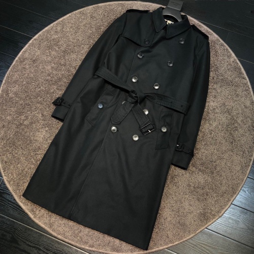 Burberry Windbreaker Jackets Long Sleeved For Women #549768 $163.00 USD, Wholesale Replica Burberry Trench Coat