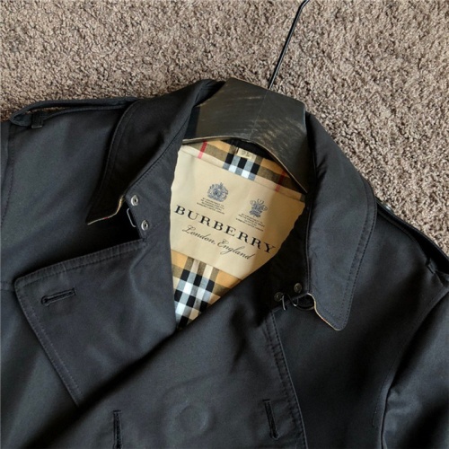 Replica Burberry Windbreaker Jackets Long Sleeved For Women #549771 $163.00 USD for Wholesale