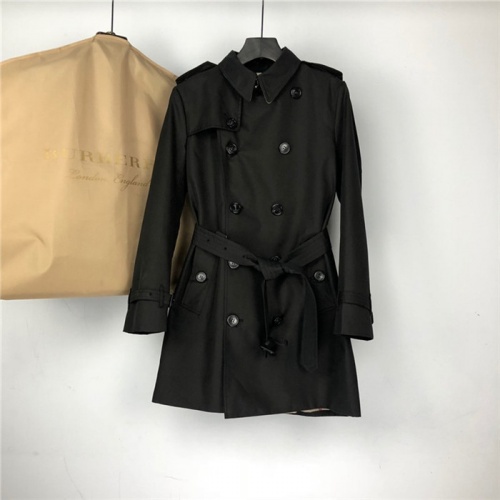 Burberry Windbreaker Jackets Long Sleeved For Women #549772 $163.00 USD, Wholesale Replica Burberry Trench Coat