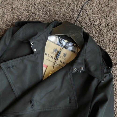 Replica Burberry Windbreaker Jackets Long Sleeved For Women #549772 $163.00 USD for Wholesale
