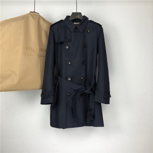 Burberry Windbreaker Jackets Long Sleeved For Women #549773 $163.00 USD, Wholesale Replica Burberry Trench Coat