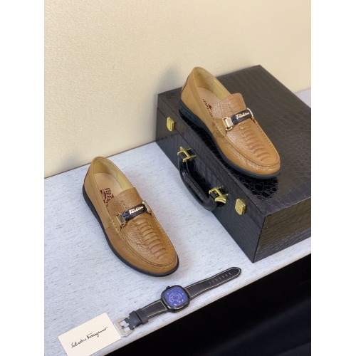 Replica Salvatore Ferragamo Casual Shoes For Men #549776 $80.00 USD for Wholesale