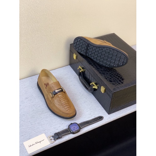Replica Salvatore Ferragamo Casual Shoes For Men #549776 $80.00 USD for Wholesale