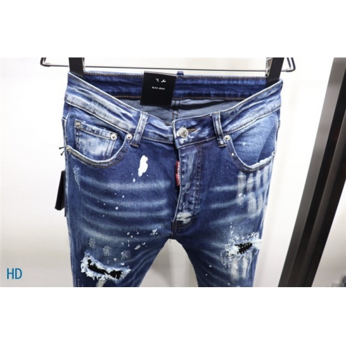 Replica Dsquared Jeans For Men #549799 $60.00 USD for Wholesale