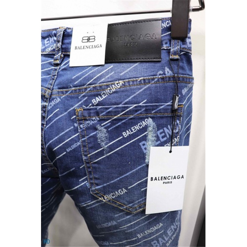 Replica Balenciaga Jeans For Men #549801 $60.00 USD for Wholesale