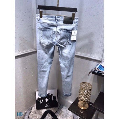 Replica Balenciaga Jeans For Men #549802 $60.00 USD for Wholesale