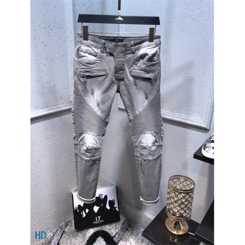 Balmain Jeans For Men #549821 $60.00 USD, Wholesale Replica Balmain Jeans