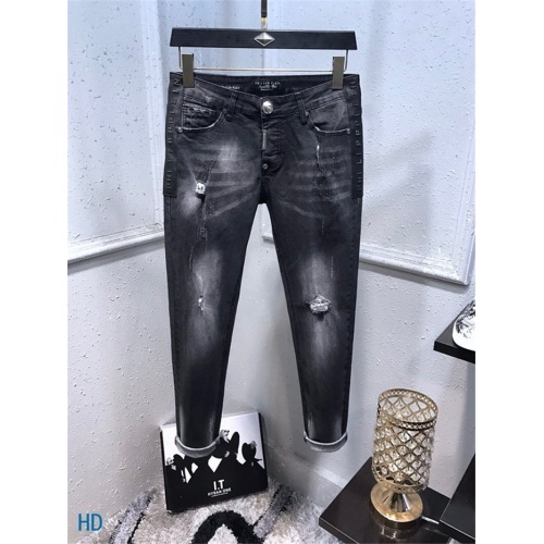 Philipp Plein PP Jeans For Men #549822 $60.00 USD, Wholesale Replica Philipp Plein PP Jeans