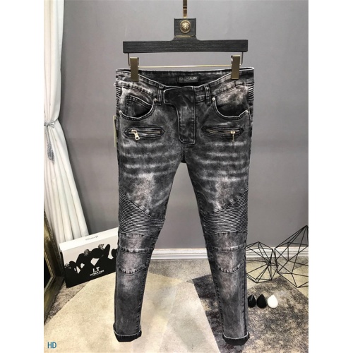 Balmain Jeans For Men #549823 $60.00 USD, Wholesale Replica Balmain Jeans