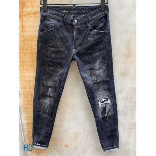 Replica Dsquared Jeans For Men #549839 $60.00 USD for Wholesale