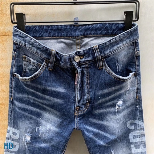Replica Dsquared Jeans For Men #549848 $60.00 USD for Wholesale