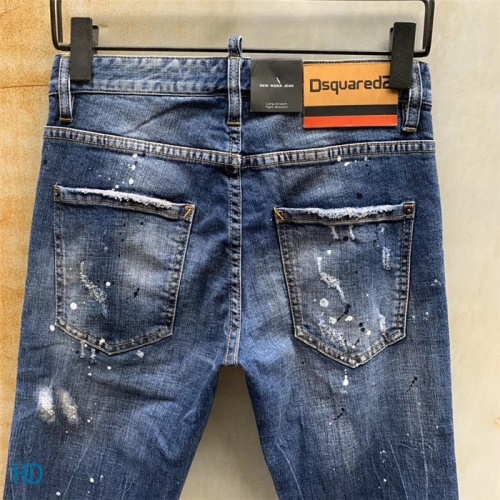 Replica Dsquared Jeans For Men #549853 $60.00 USD for Wholesale