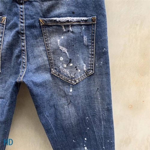 Replica Dsquared Jeans For Men #549853 $60.00 USD for Wholesale