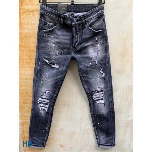 Replica Dsquared Jeans For Men #549854 $60.00 USD for Wholesale