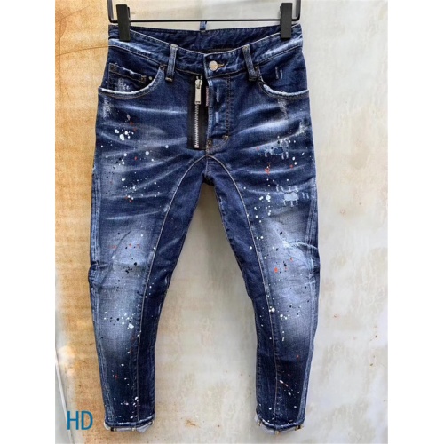 Replica Dsquared Jeans For Men #549856 $60.00 USD for Wholesale