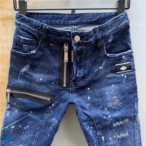 Replica Dsquared Jeans For Men #549857 $60.00 USD for Wholesale
