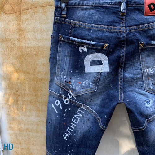 Replica Dsquared Jeans For Men #549858 $60.00 USD for Wholesale