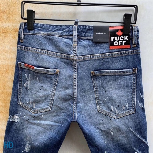 Replica Dsquared Jeans For Men #549860 $60.00 USD for Wholesale